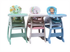 Sedia da pranzo per bambini polifunzionale pieghevole sedile portatile casa i neonati imparano a sedersi sul tavolo da pranzo - Product Image 2