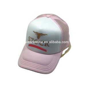 Xách tay tùy chỉnh in của phụ nữ lưới <span class=keywords><strong>Tucker</strong></span> hat trống thoáng khí cong vành mũ bóng chày - Product Image 5