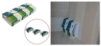 Piège à insectes pliable en papier non toxique pour cafards et araignées, avec plaques de colle parfumées banane/cerise et durabilité de 2 ans