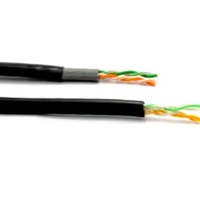 4pr LSZH BC CCA Cat5e Cable 50m 305m Cat5e F/UTP tipo Lan Network Cat5 Cat5a Cat 5 Cable