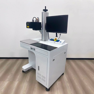 Factory Supply 50 Watt Fiber Laser Marking <b>Machine</b> <b>Label</b> <b>Maker</b> Printer Custom Photo Projection Necklace - Product Image 1