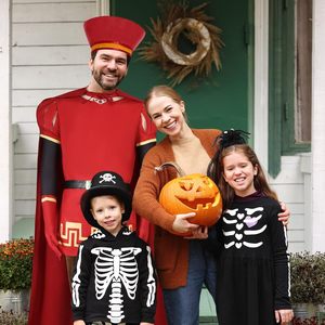 YUIQPKJX ลอร์ด ฟาร์ควาดเครื่องแต่งกายผู้ใหญ่หมวกเคปถุงมือยูนิเซ็กส์ฮาโลวีนมาร์ดิกราส์คอสเพลย์พร็อพ - Product Image 4