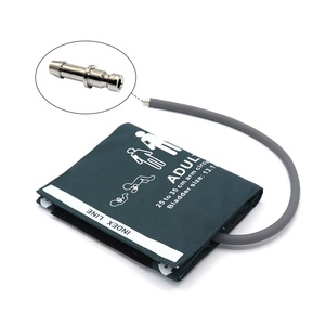 Nylon Adult Blood Pressure Cuff Single Tube NIBP Cuff With Connector 25-35cm NIBP Cuff Medical Accessories Supplier