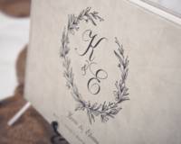 Carnet d'invité de mariage personnalisé Livre d'or unique de mariage pour mariage personnalisé