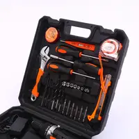 Tool Hot Sale Professional 36pcs Multi-Functional CombinationHand Power Electric Impact Drill Tool Set WITH Li-ioncoedless 12v