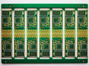 Placa <span class=keywords><strong>PCB</strong></span> de Inmersión de Oro de 4 Capas Personalizable (Máscara de Soldadura Verde/Negro Mate) - Product Image 3
