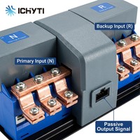 CHYT ATS, 3 fases, 63A, interruptor de doble potencia. Garantiza una transferencia de energía perfecta para uso industrial y comercial.