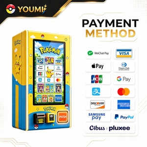 Distributeur automatique mural intelligent de <span class=keywords><strong>cartes</strong></span> à collectionner TCG avec lecteur de <span class=keywords><strong>cartes</strong></span> pour la vente de <span class=keywords><strong>cartes</strong></span> Pokémon, API et SDK disponibles - Product Image 2