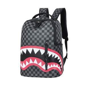Sac à dos noir de couleur unie pour hommes, sac de voyage de grande capacité 36-55L, Style Street, utilisation quotidienne, printemps 2022 - Product Image 5