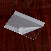 Grande bande de données moderne en acrylique, support en plastique, affichage numérique durable pour les étagères de boulangerie