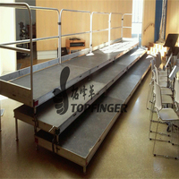 Plateformes de chœur Topfinger 2026 à prix avantageux, plateformes assises, nouveaux produits, sièges à plusieurs niveaux - Plateforme de chœur portable pour événements