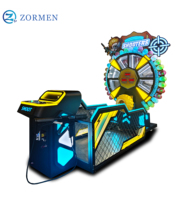 Machine de jeu d'arcade interactive à ballons colorés pour enfants, équipement de divertissement gonflable de tir pour fêtes