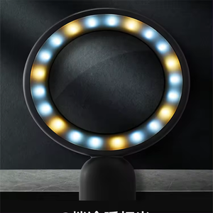 8X HD Glass Lens 21 LED Two-color <strong>Lights</strong> Printing <strong>Reading</strong> Newspaper Rechargeable Battery Office Appreciation 85mm OEM <strong>Magnifier</strong> - Product Image 6