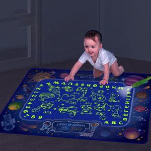 Tapete de Pintura Luminoso con Diseño de Cielo Estrellado de <span class=keywords><strong>Tempo</strong></span> Toys, Tapete de Colorear Educativo, Regalo para Niños, Tapete de Dibujo con Agua - Product Image 2