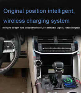 <span class=keywords><strong>Chargeur</strong></span> de voiture sans fil OE-Fit Station de charge <span class=keywords><strong>portable</strong></span> 10W pour Toyota Land Cruiser LC300 - Product Image 4