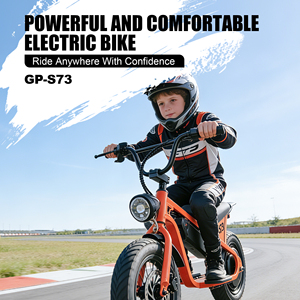 Vélo électrique Greenpedel 14 pouces pour enfants, vélo électrique à pneus larges 350W pour adolescents, petit vélo électrique pour adolescents - Product Image 2