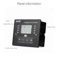EAST Y702 Commutateur de transfert automatique intelligent (ATS) de qualité fiable, panneau de commande, module pour générateurs, accessoire