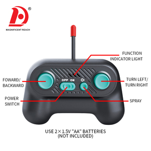 HUADA - Autobús Escolar a Control Remoto 2.4G, Camión Todoterreno RC con Función de Pulverización, Ruedas Grandes, Juguete de Auto RC para Niños - Product Image 3