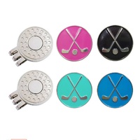 Marqueurs de balle de golf écologiques en métal durables et visibles, accessoires de golf pour hommes et femmes, équipement de sport durable, contraste élevé, utilisation facile