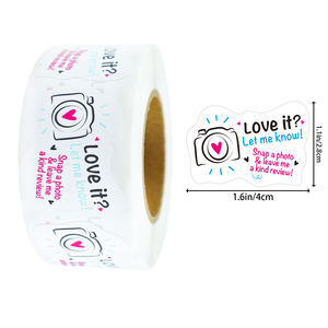 สติกเกอร์ติดกาวสำหรับใช้ในอุตสาหกรรมของขวัญงานพิมพ์ยูวีลายการ์ตูนน่ารัก - Product Image 2