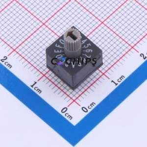 QSR-16 Rotary Encoder Through hole Component (THT),10x10mm Switch - Product Image 1