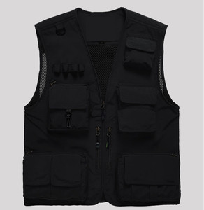 <span class=keywords><strong>Gilet</strong></span> de chasse et de pêche vintage KY BIG SIZE pour <span class=keywords><strong>homme</strong></span>, multi-poches, dos <span class=keywords><strong>en</strong></span> <span class=keywords><strong>maille</strong></span>, kaki, imperméable - Product Image 2
