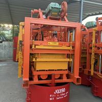 Machine à fabriquer des blocs de pavés SHUNYA QTJ4-40 avec moteur, béton/ciment, 220/380V, semi-automatique, économie d'énergie