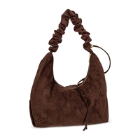Großhandel OEM Tragbare Leichte Tägliche Handtasche Premium Vintage Wildleder Schultertasche für Dating Reisen Alltägliche Freizeitnutzung