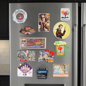 Imán de nevera de madera directamente de fábrica, diseño personalizado, madera, Francia, París, recuerdo turístico, regalo, recuerdo de madera, imán de nevera - Product Image 3