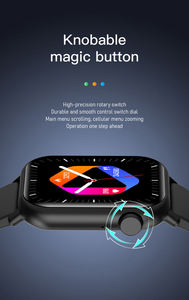 Nouvelle montre connectée ZW27 pour hommes et femmes avec appels Bluetooth, bracelet de fitness, suivi de la température, suivi du sommeil, affichage du calendrier TFT - Product Image 2