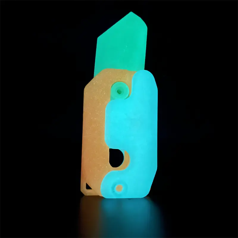 Tiktok le même type de couteau à gravité 3D décompression poussée marque petits jouets amusant couteau à navet à gravité en gros