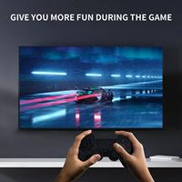 Console de Jeu Portable Rétro M22 Système Linux Écran ICD de 5 Pouces Lecteur Vidéo de Poche Manette de Jeu/Câble USB/Carte SD 128 Go GBC/SFC