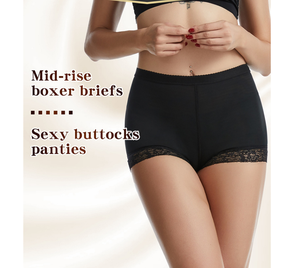Plus Size <strong>Padded</strong> <strong>Bum</strong> Hip Enhancer Butt Lift Tight Slim Panty Bodyshaper Waist Cincher Tummy Control Panty - Product Image 4