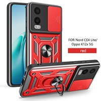 Shun A-One Plus NORD CE4 LITE 5G étui de téléphone portable édition étrangère/indienne armure Design Grip Fine Hole OP-PO K12X 5