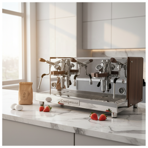 Machine à café professionnelle E61, deux groupes, semi-automatique, machine à café commerciale - Product Image 2