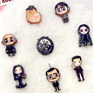 Abalorio para Teléfono con Cuentas de Acrílico, con Tecnología 3D de Relieve a Través del Material, Diseño de Dibujos Animados de Stranger Things y Sanderson, DIY, Versátil, en Forma de Cuentas - Product Image 2