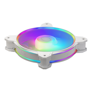 Ventilateur de boîtier PC Gamer CoolerMaster MF120 HALO2 <span class=keywords><strong>RGB</strong></span> PWM 3-en-1 avec éclairage LED blanc 4 broches PWM 2000 tr/min 26dba - Product Image 5