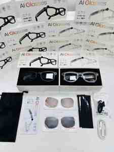แว่นตาอัจฉริยะ AI รุ่น AIMB-G2 กล้อง 8 ล้านพิกเซล เลนส์ 3 in 1 ป้องกันแสงสีฟ้า 1200P แบตเตอรี่ 290 มิลลิแอมป์ รองรับ Wifi ป้องกันการสั่นไหว แว่นตาอัจฉริยะ ChatGPT - Product Image 5