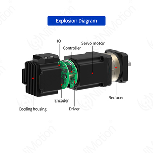 Motor de Reducción de 400W PSMH, Máquina Integrada Personalizable con 10 Relaciones de Reducción y 16 Controles de Velocidad - Product Image 1