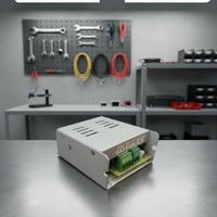 Alimentation électrique industrielle compacte SMPS, boîtier métallique, convertisseur AC/DC pour panneaux de commande, systèmes d'automatisation