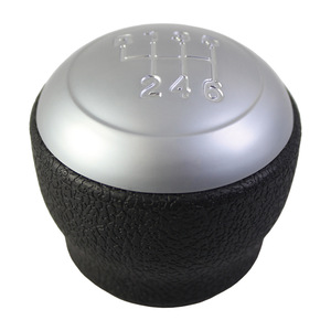 Pommeau de levier de vitesse 6 vitesses en cuir mat ergonomique pour Kia K5 Hyundai Sonata - Product Image 1