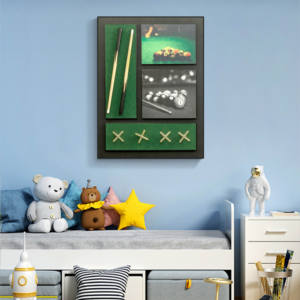 Gran oferta, billar físico, pinturas colgantes, diseños modernos personalizados, juego de pelota, pintura, decoración de pared, arte de pared abstracto de fábrica - Product Image 4