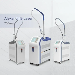 Estética profesional 755nm Alejandrita Láser Pulso largo Máquina de depilación láser Alejandrita - Product Image 1