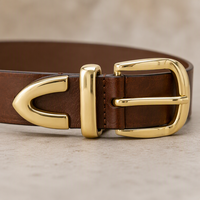 Boucles de ceinture pour hommes d'affaires, logo gravé sur mesure, alliage de zinc, métal résistant à la rouille, anti-rayures, pour ceinture en cuir