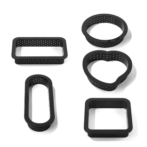 Rettangolo rotondo cuore quadrato ovale Nylon crostata anello torta Mousse stampo per fai da te francese Dessert pasticceria cottura - Product Image 6