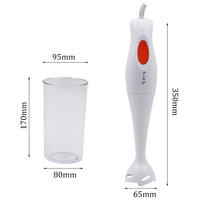 Tournevis à main multifonction, 500W, plongeant, mixeur en cuivre pour aliments, batteur à œufs