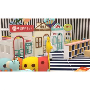 Giocattoli per Bambini di 3 Anni: Set di Costruzioni, Negozio, Mobili, Area Meditazione, Cucina, Supermercato, Parco Giochi Morbido - Product Image 1