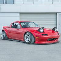 Nouveau pour MX5 NA Miata Roadster (1989-1998) Pare-chocs avant large style RB - Kit carrosserie personnalisé en fibre de carbone à visser