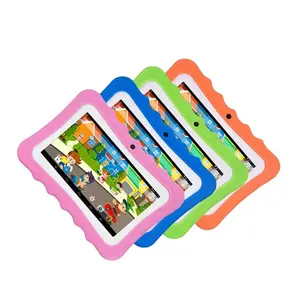 Touch 7 inch Screen android kid tablet support blue movie mp4 video download