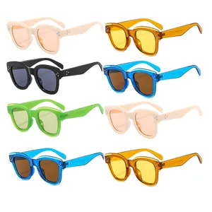Óculos de sol unissex polarizado, óculos de sol moderno, polarizado, com lentes polarizadas, tendência, cor preta